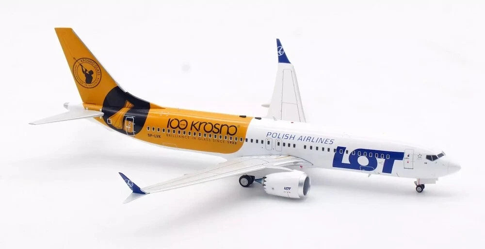 INFLIGHT 200 B737-8 MAX POLISH AIRLINES (LOT) "POLSKIE LINIE LOTNICZE" REG: SP-LVK