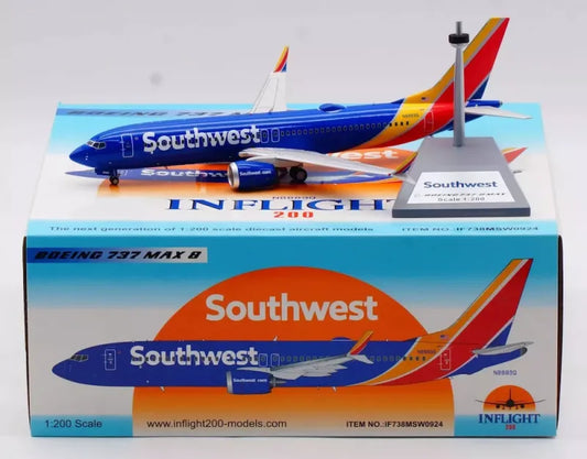 INFLIGHT 200 B737-8 MAX SOUTHWEST AIRLINES REG: N8889Q