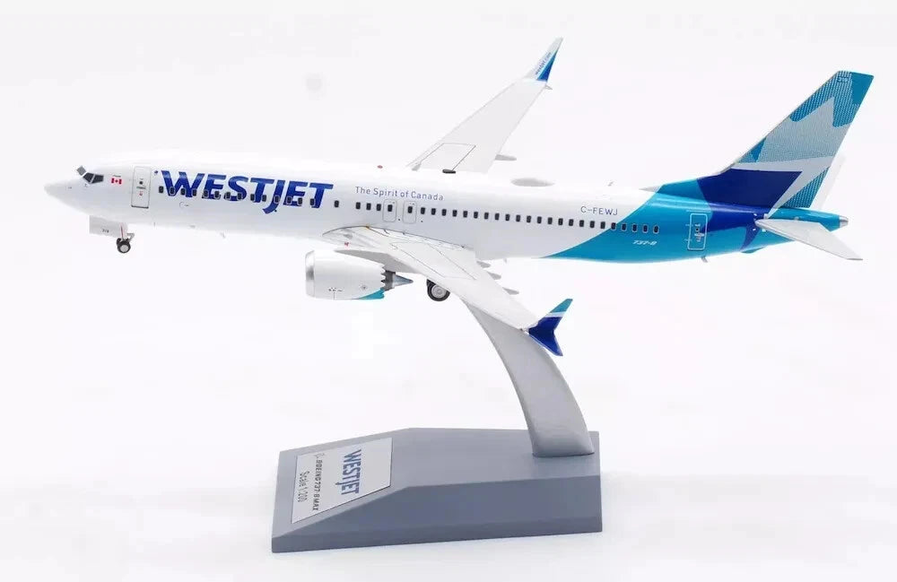 INFLIGHT 200 B737-8 MAX WESTJET REG: C-FEWJ