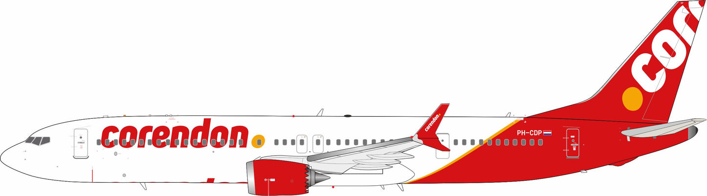 INFLIGHT 200 B737-9 MAX CORENDON DUTCH AIRLINES REG: PH-CDP