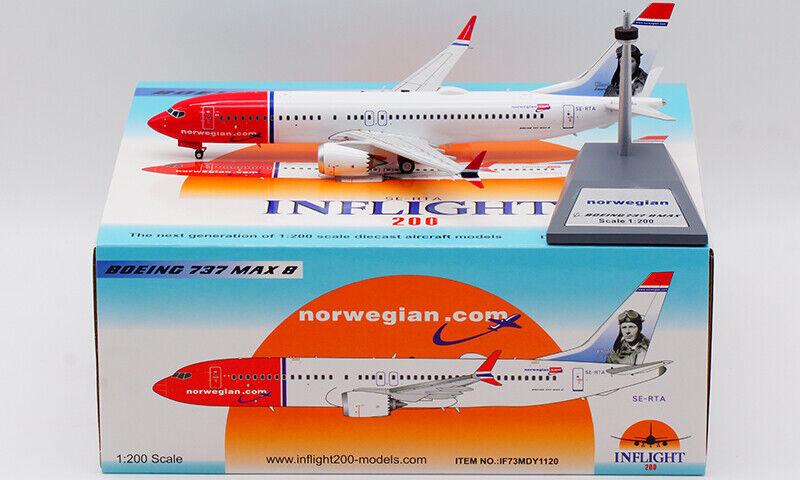 INFLIGHT 200 NORWEGIAN AIR SWEDEN B737-8 MAX REG: SE-RTA