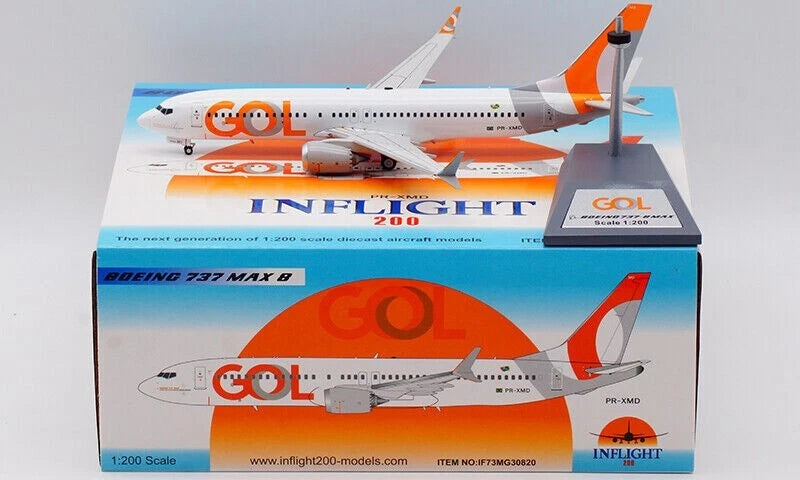 INFLIGHT 200 B737-8 MAX GOL REG: PR-XMD
