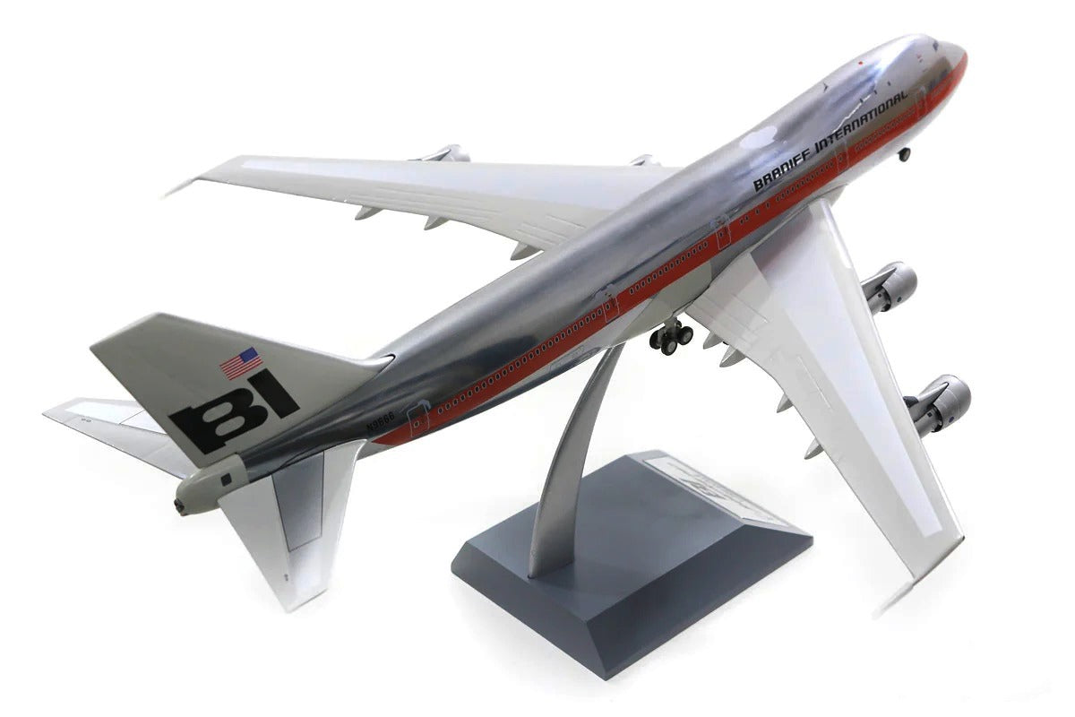 INFLIGHT 200 B747-100 BRANIFF INTERNATIONAL (POLISHED) REG: N9666