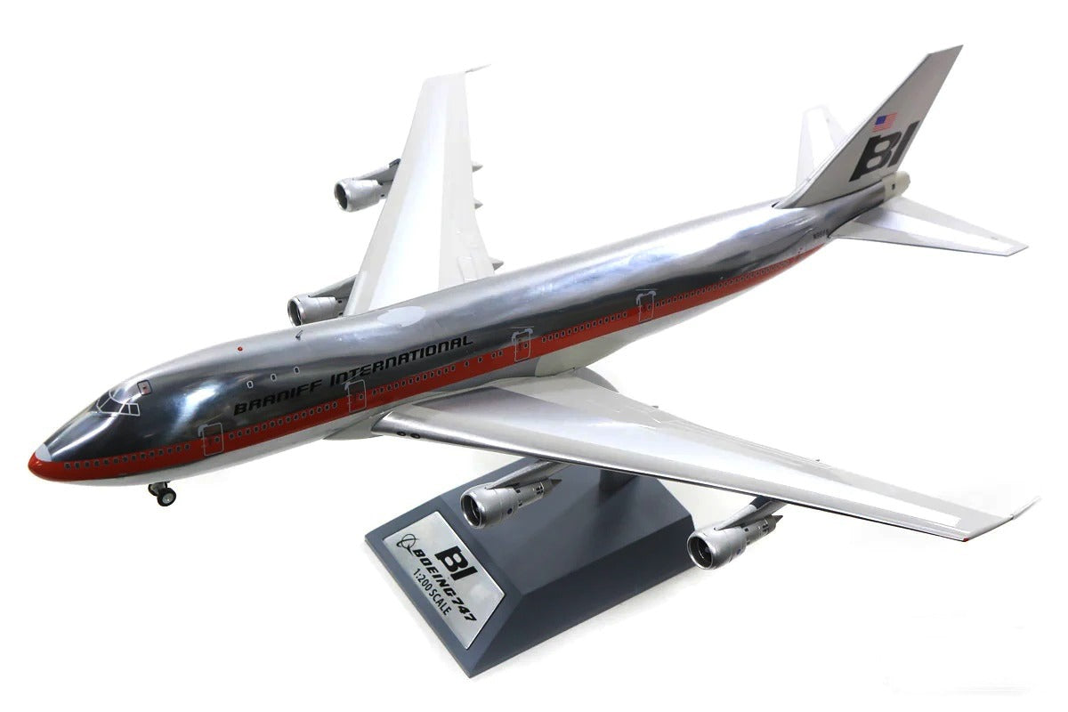INFLIGHT 200 B747-100 BRANIFF INTERNATIONAL (POLISHED) REG: N9666