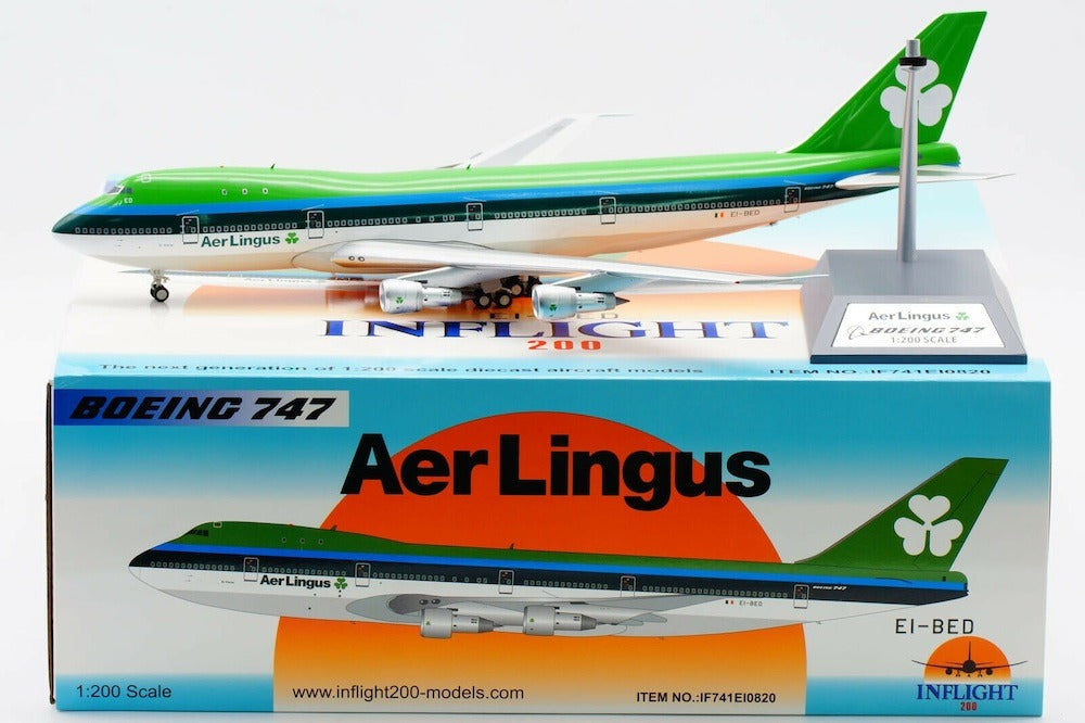 INFLIGHT 200 B747-100 AER LINGUS REG: EI-BED