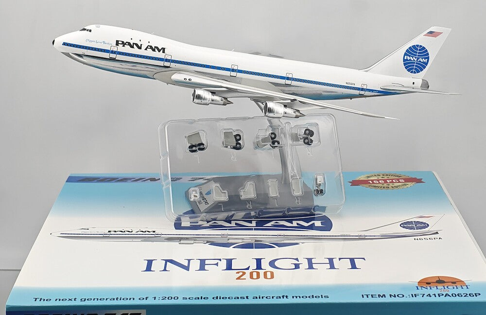 INFLIGHT 200 B747-121 PAN AMERICAN WORLD AIRWAYS (PAN AM) REG: N656PA