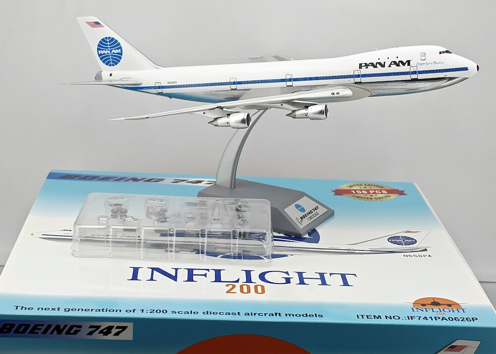 INFLIGHT 200 B747-121 PAN AMERICAN WORLD AIRWAYS (PAN AM) REG: N656PA