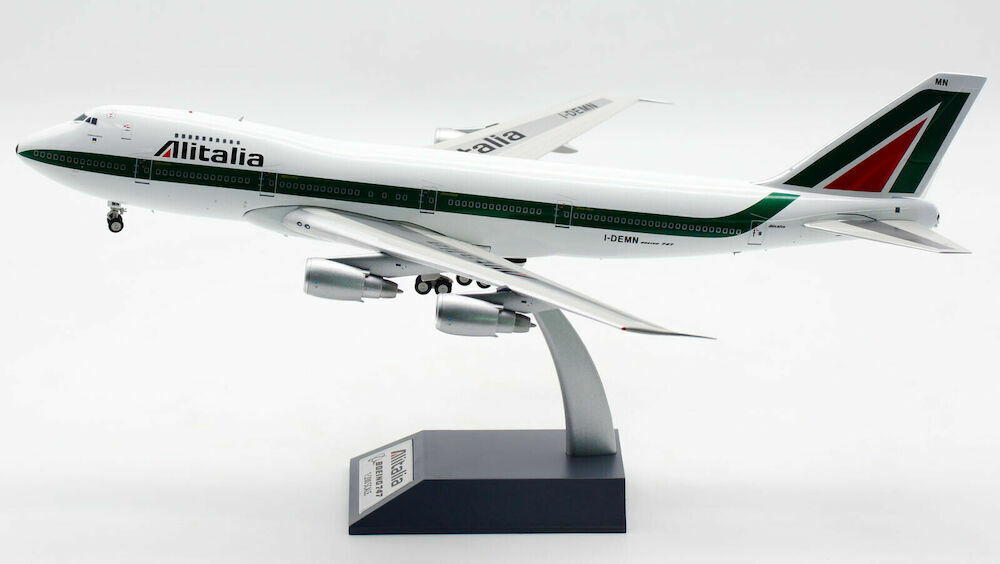 INFLIGHT 200 B747-200 ALITALIA REG: I-DEMN