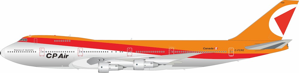 INFLIGHT 200 B747-217B CP AIR "EMPRESS OF AUSTRALIA" REG: C-FCRE