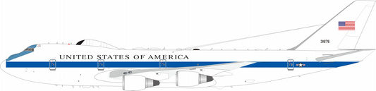 INFLIGHT 200 E-4B (747-200B) US AIR FORCE REG: 73-1676