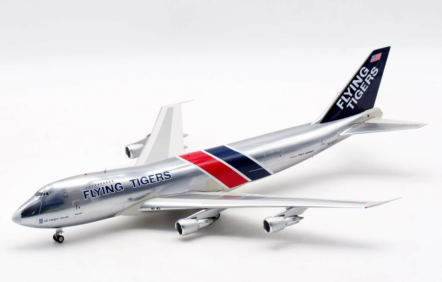 INFLIGHT 200 B747-249 FLYING TIGERS REG: N810FT
