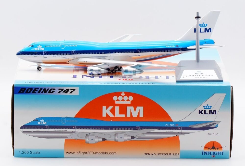 INFLIGHT 200 B747-206B SUD KLM ROYAL DUTCH REG: PH-BUO