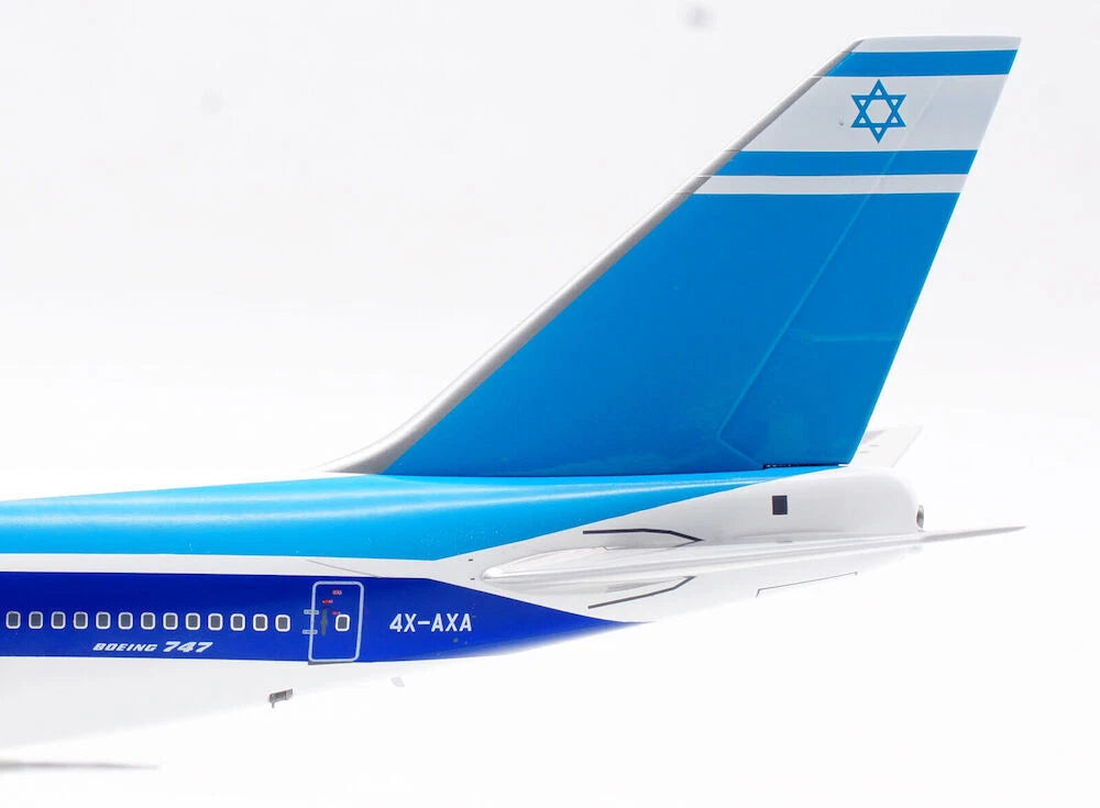 INFLIGHT 200 B747 EL AL ISRAEL AIRLINES REG: 4X-AXA WITH STAND