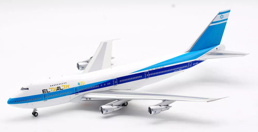 INFLIGHT 200 B747 EL AL ISRAEL AIRLINES REG: 4X-AXA WITH STAND