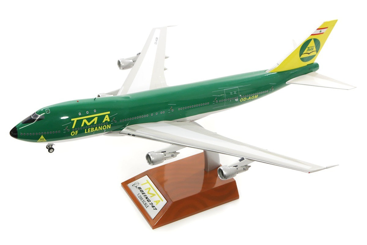 INFLIGHT 200 B747-200 TMA OF LEBANON REG: OD-AMG