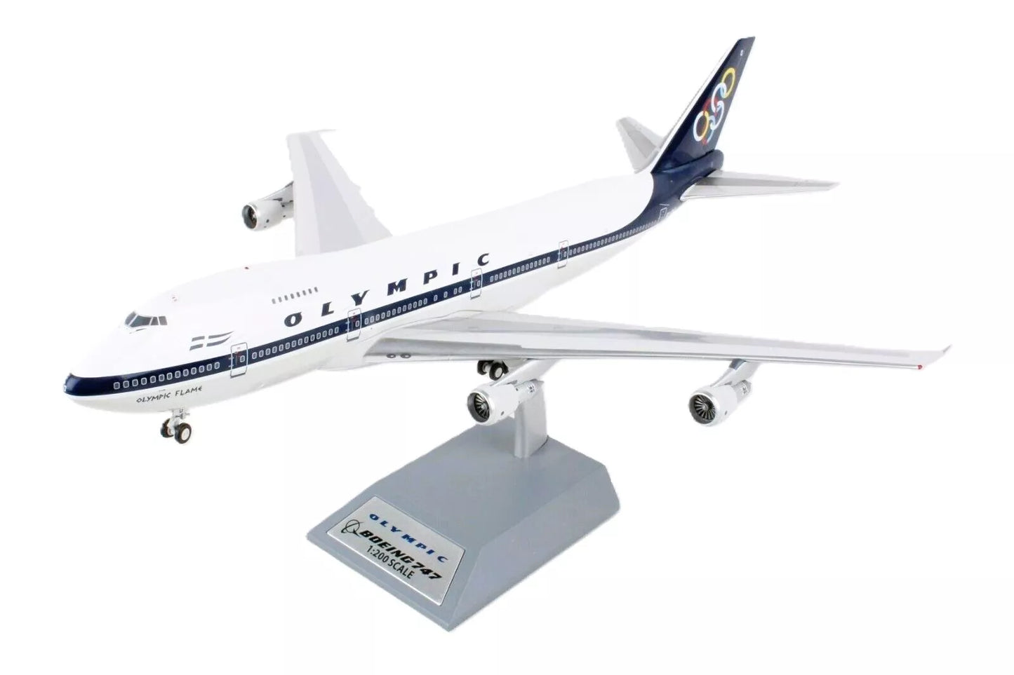 INFLIGHT 200 B747-212B OLYMPIC REG: SX-OAD