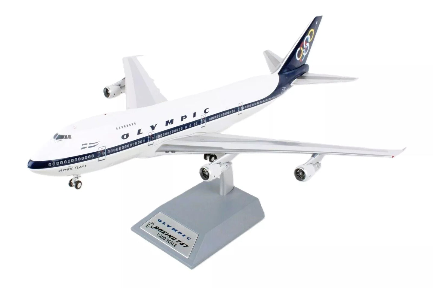 INFLIGHT 200 B747-212B OLYMPIC REG: SX-OAD