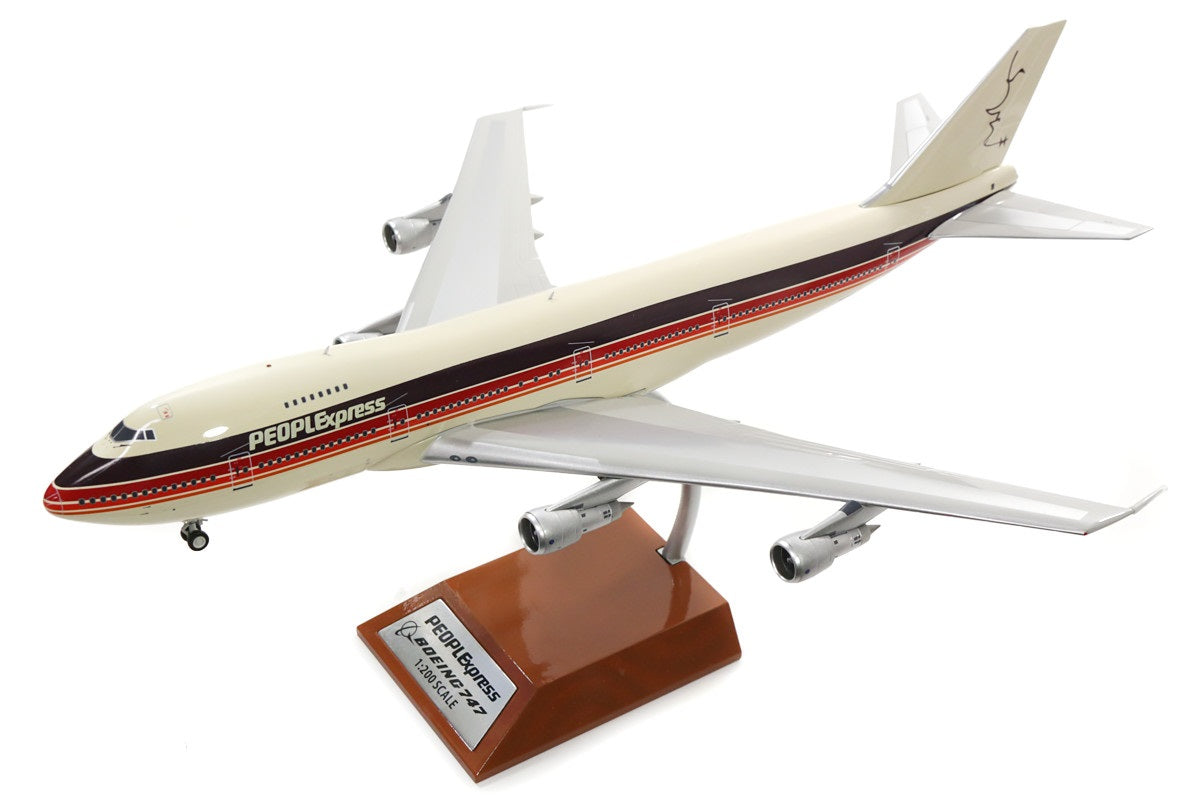 INFLIGHT200 B747-200 PEOPLEXPRESS "BOB HOPE" REG: N605PE
