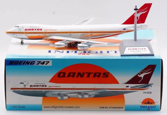 INFLIGHT 200 B747-238BM QANTAS "KOALA EXPRESS" (POLISHED) REG: VH-ECB