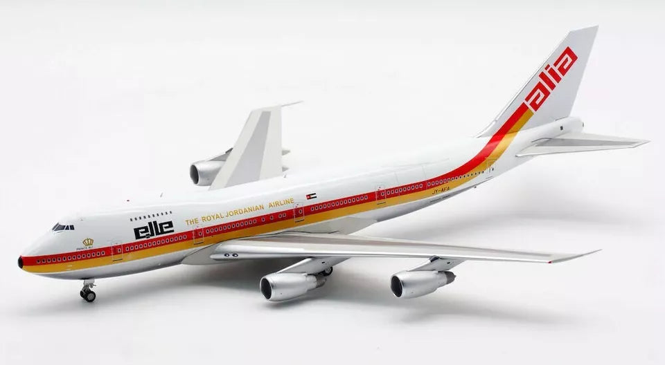 INFLIGHT 200 B747 ALIA ROYAL JORDANIAN REG: JY-AFA