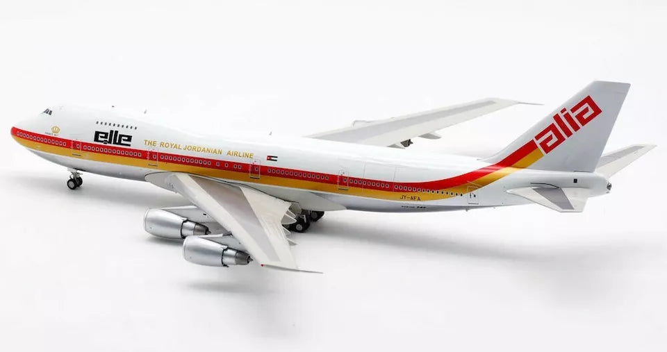 INFLIGHT 200 B747 ALIA ROYAL JORDANIAN REG: JY-AFA