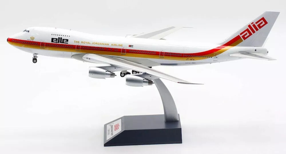 INFLIGHT 200 B747 ALIA ROYAL JORDANIAN REG: JY-AFA