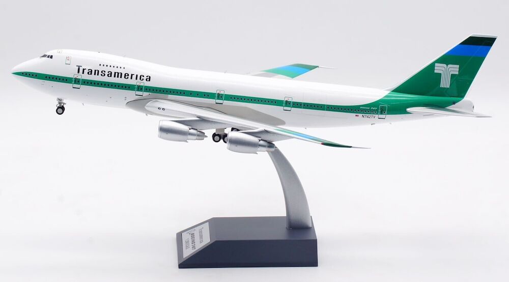 INFLIGHT 200 B747-200 TRANSAMERICA AIRLINES REG: N742TV