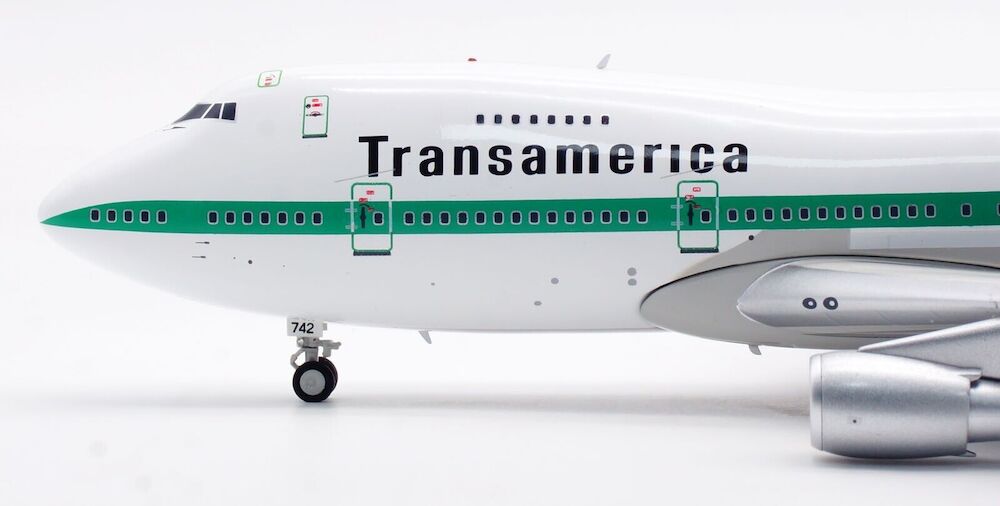 INFLIGHT 200 B747-200 TRANSAMERICA AIRLINES REG: N742TV