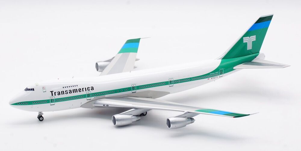 INFLIGHT 200 B747-200 TRANSAMERICA AIRLINES REG: N742TV