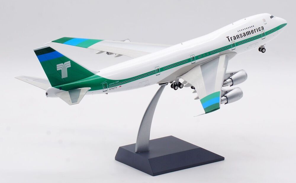 INFLIGHT 200 B747-200 TRANSAMERICA AIRLINES REG: N742TV
