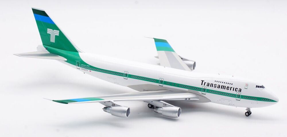 INFLIGHT 200 B747-200 TRANSAMERICA AIRLINES REG: N742TV