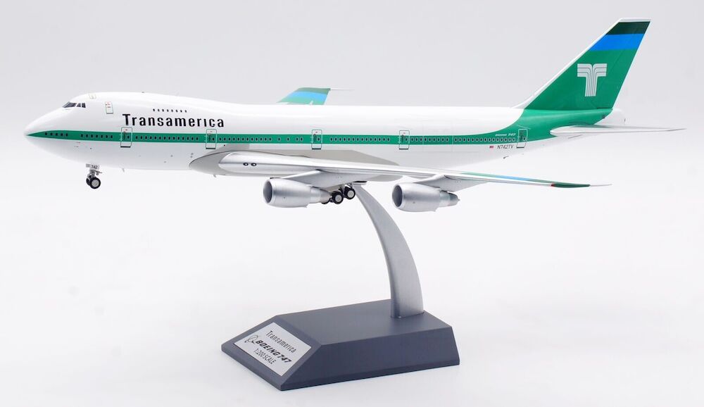 INFLIGHT 200 B747-200 TRANSAMERICA AIRLINES REG: N742TV