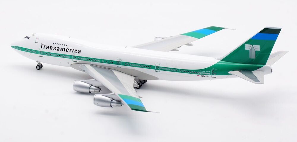 INFLIGHT 200 B747-200 TRANSAMERICA AIRLINES REG: N742TV