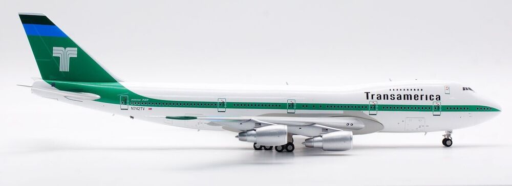 INFLIGHT 200 B747-200 TRANSAMERICA AIRLINES REG: N742TV