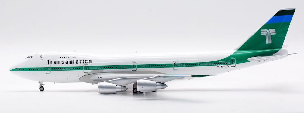 INFLIGHT 200 B747-200 TRANSAMERICA AIRLINES REG: N742TV