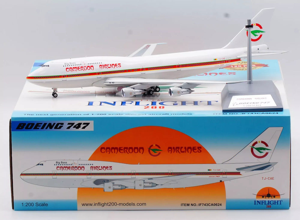 INFLIGHT 200 B747-312 CAMEROON AIRLINES REG: TJ-CAE