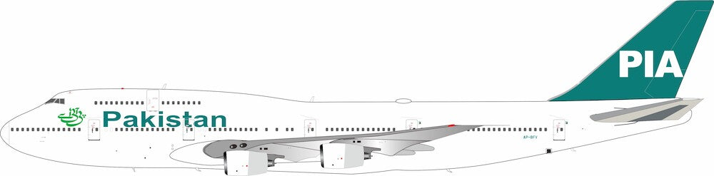 INFLIGHT 200 B747-367 PAKISTAN INTERNATIONAL AIRLINES (PIA) REG: AP-BFV
