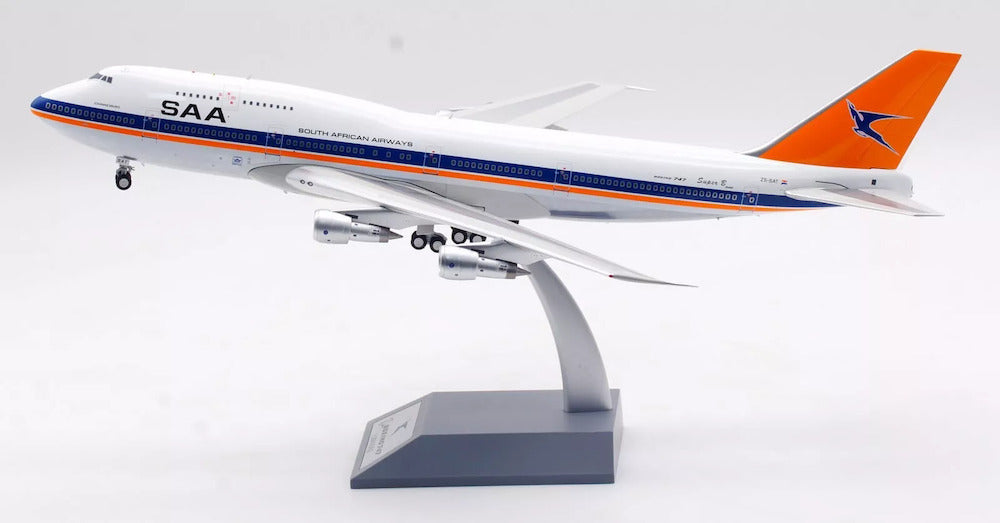 INFLIGHT 200 B747-344 SOUTH AFRICAN AIRWAYS "OLD COLOURS" REG: ZS-SAT