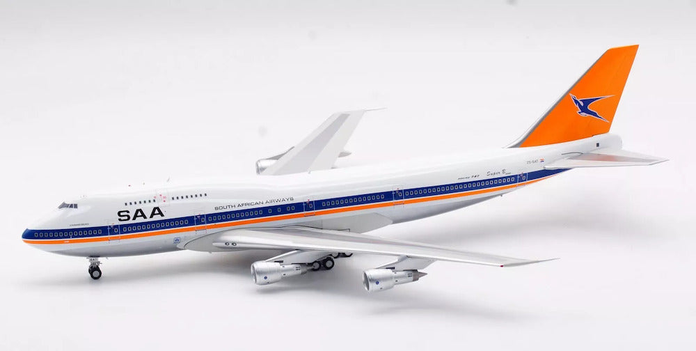 INFLIGHT 200 B747-344 SOUTH AFRICAN AIRWAYS "OLD COLOURS" REG: ZS-SAT