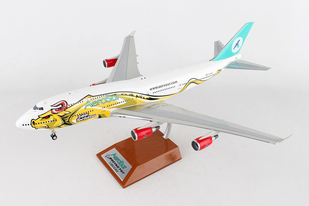 INFLIGHT 200 B747-400 AEROSUR "SUPER TORISMO" REG: CP-2603
