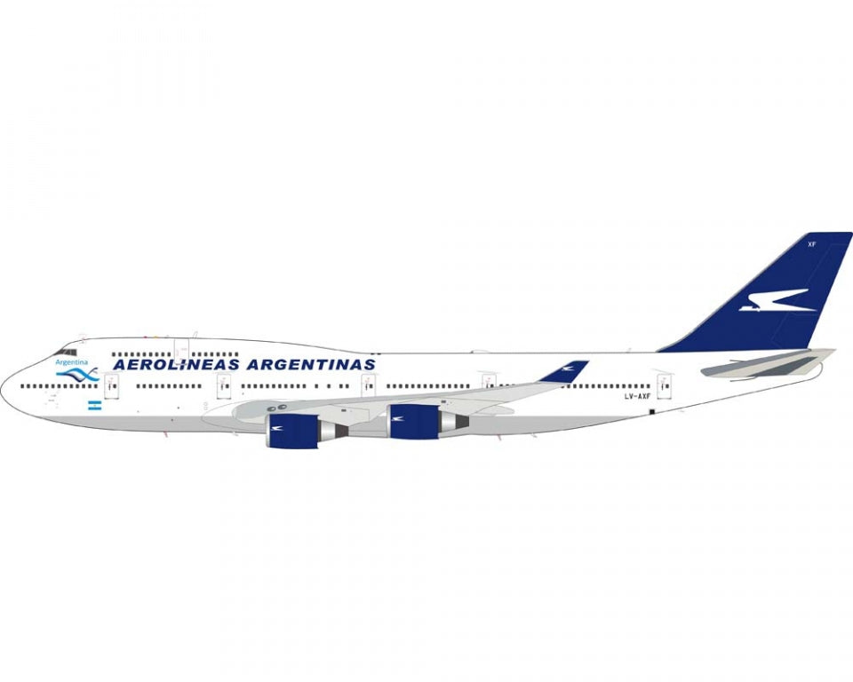 INFLIGHT 200 B747-400 AEROLINEAS ARGENTINAS REG: LV-AXF