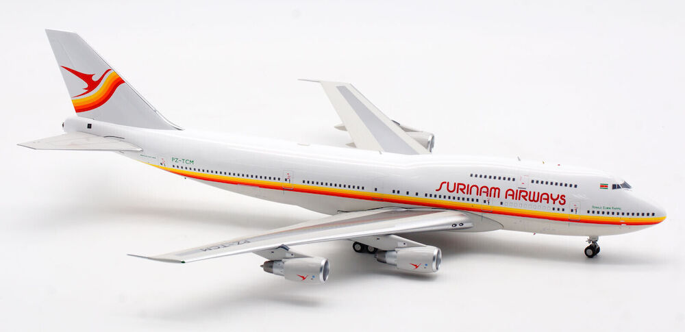 INFLIGHT 200  B747 SURINAM AIRWAYS REG: PZ-TCM