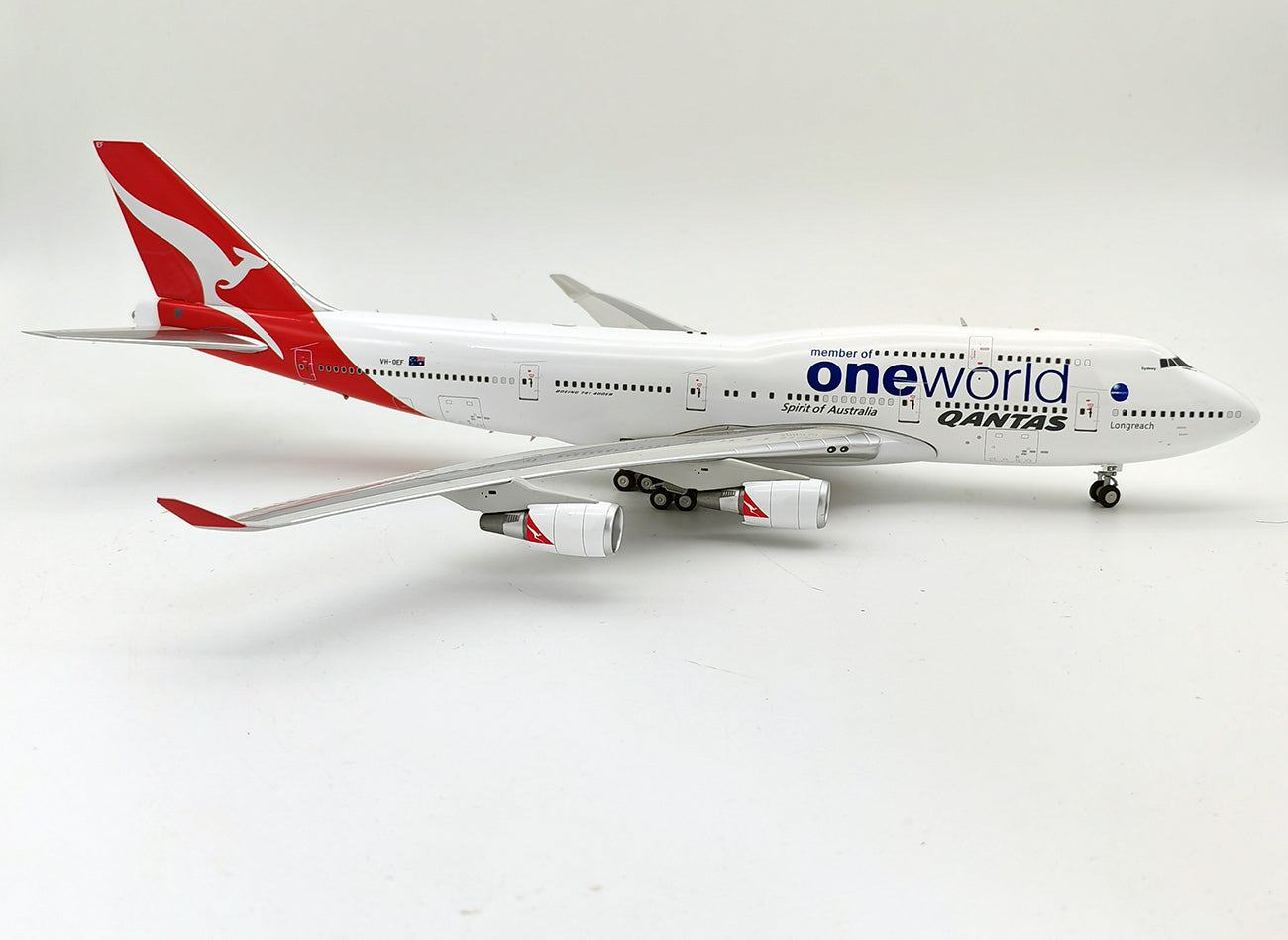 INFLIGHT 200 B747-400 ONEWORLD (QANTAS) REG: VH-OEF