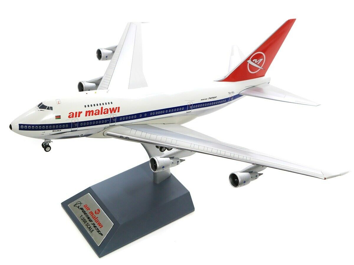 INFLIGHT 200 B747SP AIR MALAWI (POLISHED) REG: 7Q-YKL