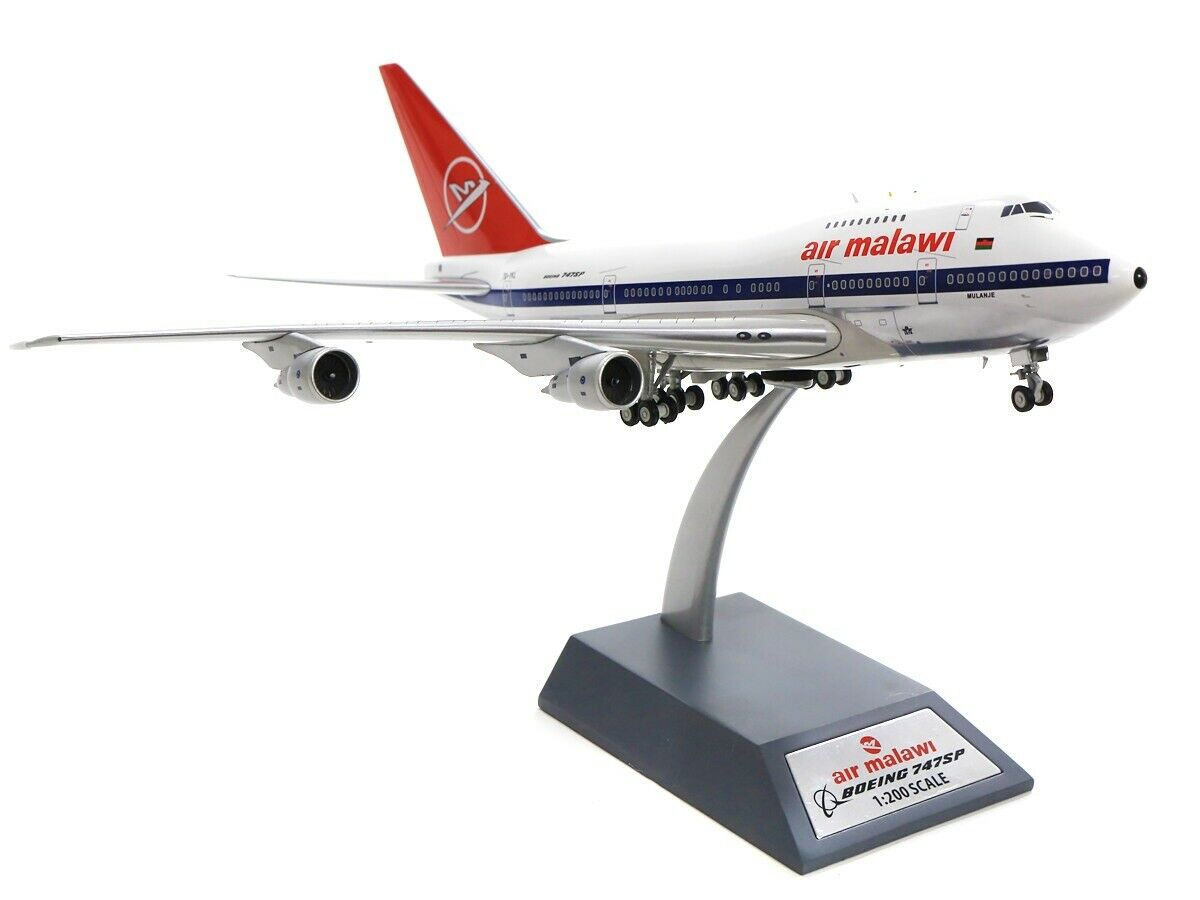 INFLIGHT 200 B747SP AIR MALAWI (POLISHED) REG: 7Q-YKL