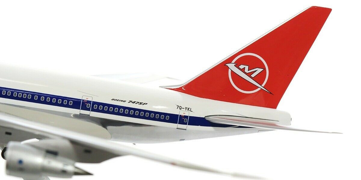 INFLIGHT 200 B747SP AIR MALAWI (POLISHED) REG: 7Q-YKL