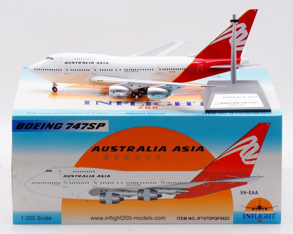 INFLIGHT 200 B747SP-38 QANTAS REG: VH-EAA