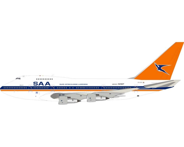 INFLIGHT 200 B747SP SOUTH AFRICAN AIRWAYS REG: ZS-SPC