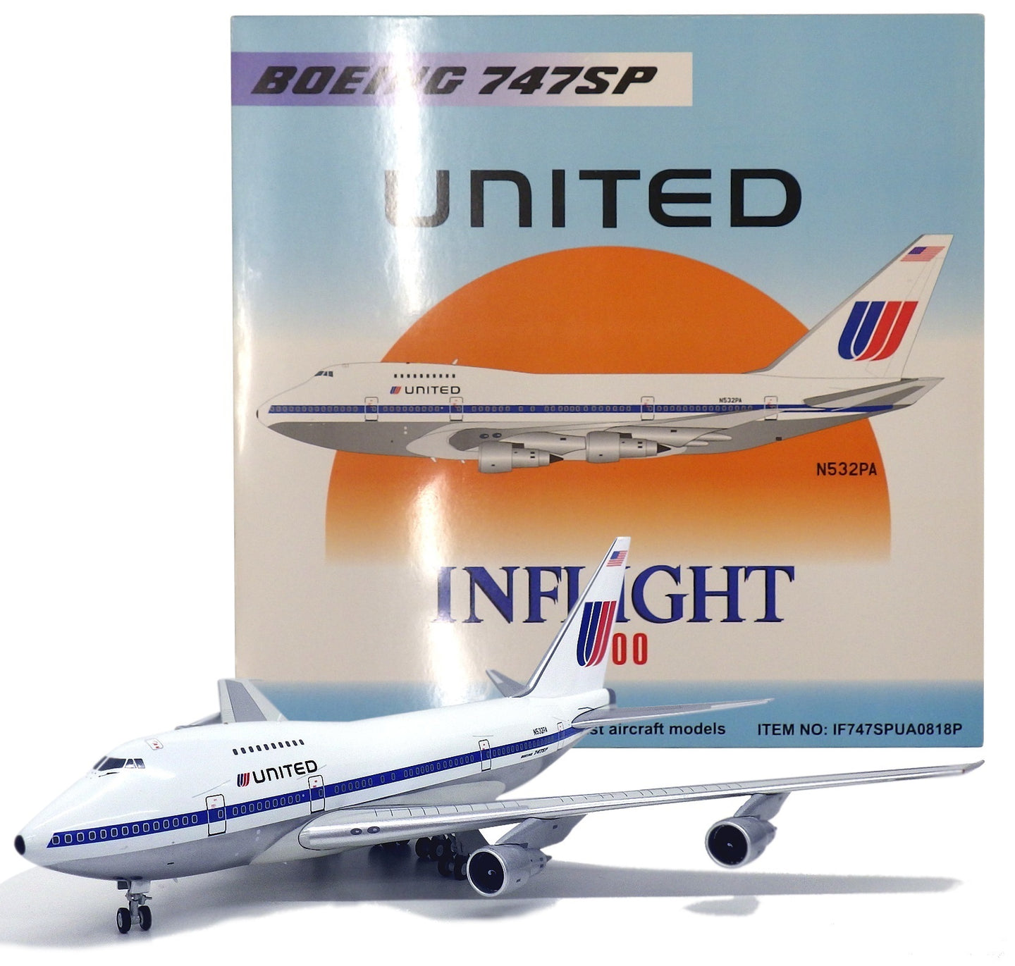 INFLIGHT 200 B747SP UNITED AIRLINES REG: N532PA
