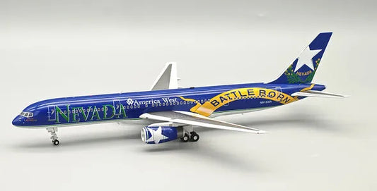 INFLIGHT 200 B757-225 AMERICA WEST AIRLINES "NEVADA BATTLE BORN" REG: N915AW